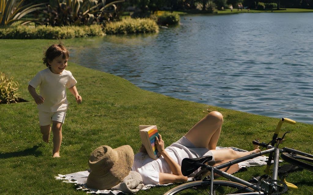 بحيرة الحديقة المركزية في One Hyde Park