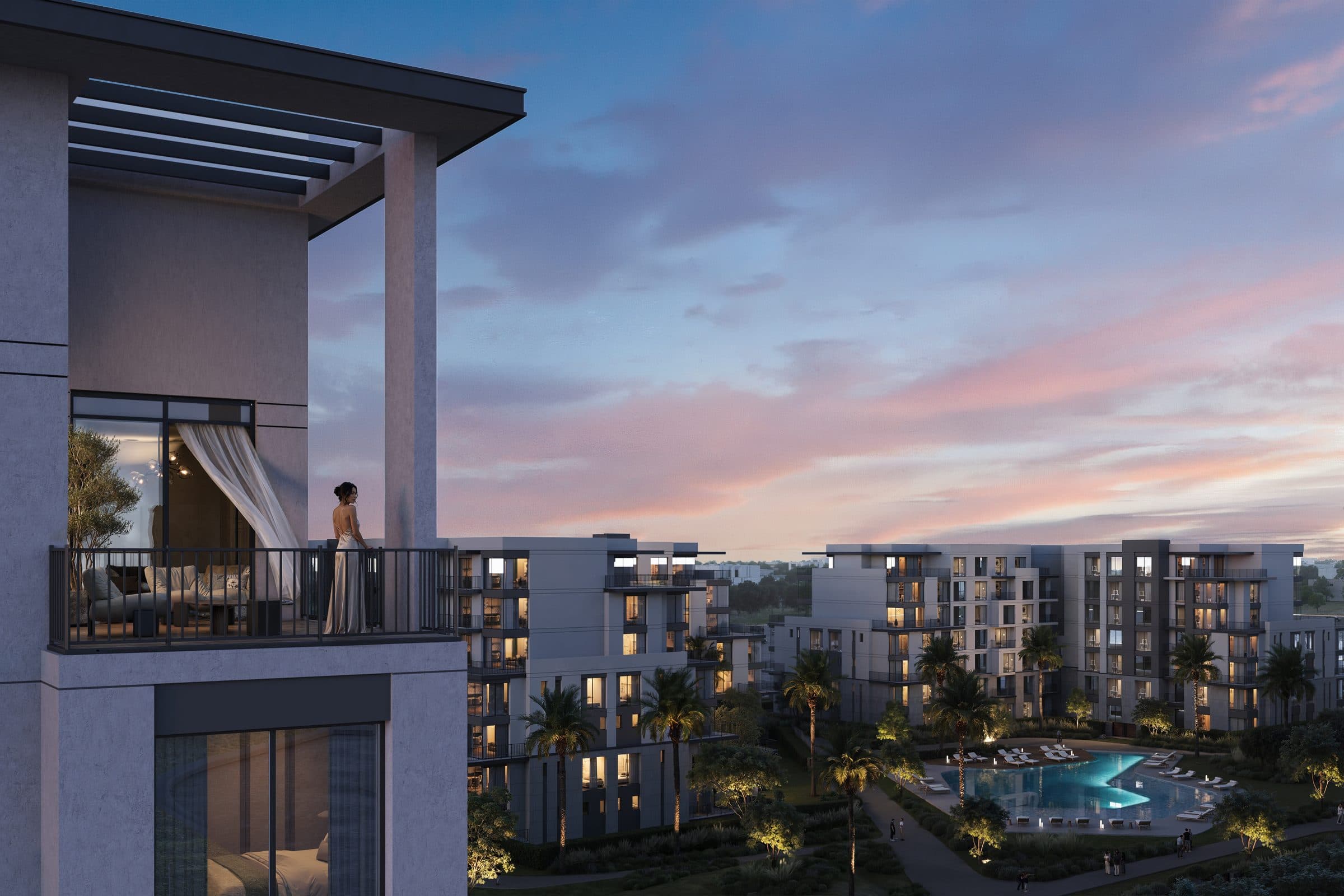 One Hyde Park residences in New Cairo